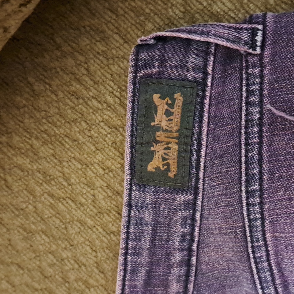 Levi's 535 Lilac 3M Skinny Jeans - Picture 5 of 6